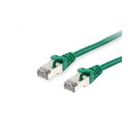 Cable de red equip latiguillo rj45 s - ftp cat6a 15m verde