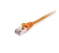 Equip Cable de red RJ45 Cat6A S/FTP (S-STP) PIMF, 0,25 m, color naranja