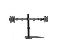 Soporte equip pantalla sobremesa 13pulgadas - 32pulgadas doble brazo soporta 2 monitores vesa standard hasta 8kg