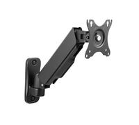 Equip Soporte de pared orientable para pantalla 17–32" brazo 564 mm muelle de gas hasta 9 kg Negro
