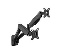 Equip Soporte de pared orientable para 2 pantallas 17-32" Brazo 564 mm, muelle de gas, hasta 9 kg