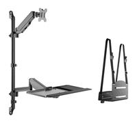 Equip 650170 Soporte Monitor de Pared Workstation 1 Pantalla 17"-32" 8KG Negro