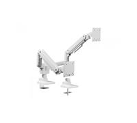 Soporte mesa equip vesa hasta 35pulgadas 100x100 max 20kg doble pantalla blanco