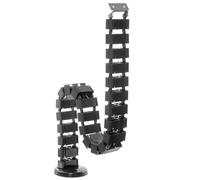 Equip 650808 organizador de cables piso negro 1 pieza(s)