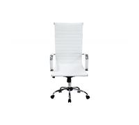Silla de oficina equip 651017 blanca ergonomica respaldo alto