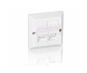 Equip 760301 placa de pared y cubierta de interruptor Blanco - Placas de pared y