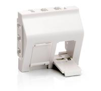 Equip 761312 caja de tomacorriente blanco - caja registradora (45 mm,