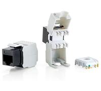 Equip 769211 - Conector RJ-45 (8 Unidades), Negro, Blanco