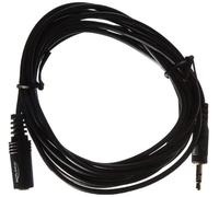 Equip 84002 - Cable audio mini, Jack 3.5 mm, macho-hembra, Negro, 3 m