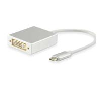 equip 133453 USB Type C DVI White Cable Interface/Gender Adapter - CABLE INTERFA