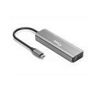 Equip - Adaptador USB-C a HDMI/DisplayPort/VGA/USB