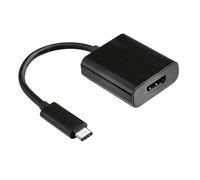 Equip adaptador usb-c a mini displayport m/h aluminio negro 133459
