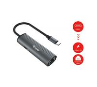 ADAPTADOR USB-C A RJ45 GIGABIT EQUIP USBC PD MAX 100W WAKEONLAN