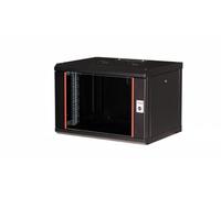 Equip Armario para servidores (19", 07U, 600 x 450 mm, Puerta de Cristal), Color Negro