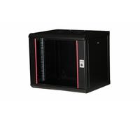Equip Armario para servidores (19", 09U, 600 x 450 mm, Puerta de Cristal), Color Negro
