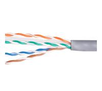 Equip 404521 cable de red Gris 100 m Cat6 U/UTP (UTP)