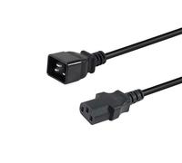 Equip Cable de alimentación W129157670 negro 1,8 m IEC C20 – IEC C13