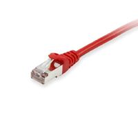 Equip Cable de red Cat6A S/FTP 2 x RJ45, 25 m, color rojo
