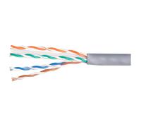 EQUIP Cable de Red Cat6A U/UTP 4 Pares 23 AWG 305 metros Gris LSZH para Instalación