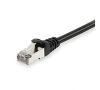 Equip Cable de Red Platinum S/FTP Libre de Halógenos Cat 6A 0.25m Negro