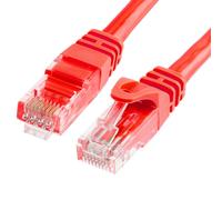 Equip 625423 - Cable de red (0,25 m, Cat6, U/UTP (UTP), RJ-45, RJ-45, Rojo)