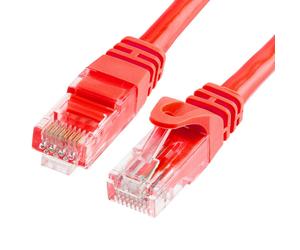 Equip Cable de Red UTP Cat 6 0,25m Rojo