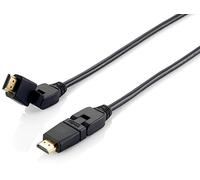 EQUIP CABLE HDMI V1.4 CABEZALES ARTICULADOS 5M NEGRO 119365