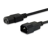Equip Cable IEC C14 -> IEC C13 St/BU 1,80 m Bolsa de plástico