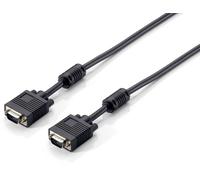 EQUIP CABLE SVGA M/M (D-SUB) 2 FERRITAS 1M NEGRO 118810