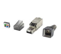 Equip Conector Keystone Jack apantallado Cat. 6A RJ45 Conector 5 unidades