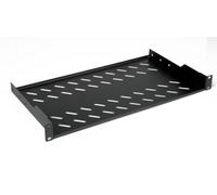 Equip Estante Fijo de 19" para armarios de Servidor, 1U, 40 cm, Color Negro