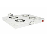 Equip RAL7035 - Módulo de Ventilador (19", 4 Ventiladores para armarios de Servidor)
