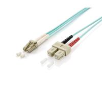 Equip Fibre-Optic Patch Cable LC > SC 50/125 mμ 5.00 m Multimode Duplex Turquois