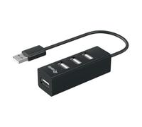 EQUIP Hub de Interfaz USB 2 0 480 Mbit S, Negro