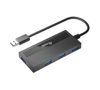 Equip Hub USB 3.0 de 4 Puertos y Adaptador para USB-C.