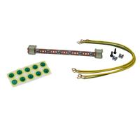 Equip Juego de conexión a Tierra para armarios de servidores, 6 Puntos de conexión a Tierra, 22 cm