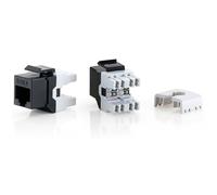 Kit 8 uds equip conector hembra rj45 utp cat6 panel keystone