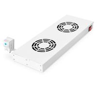 Equip Módulo de ventilador de 19" para armarios de servidor, 2 ventiladores RAL7035