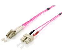 Equip LC/s? 50/125?m 1.0 m 1 m LC SC violett - Glasfaserkabel von (LC, SC, männl