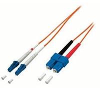 Equip lc/s? 62.5/125?m 1.0m cable de fibra optica 1 m sc om1 naranja