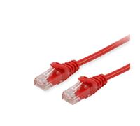 Equip Life Latiguillo RJ-45(M) a RJ-45(M) 1m UTP CAT 6 Moldeado Bloqueado Rojo