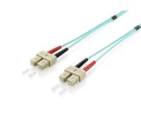 Equip LWL Patch Cable SC->SC 30.00 m Multimode Duplex OM3 Turquoise 30,00 Meter