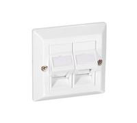 Equip 760301 placa de pared y cubierta de interruptor blanco