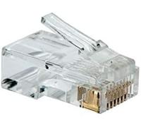 KIT 100 CONECTORES RJ45 EQUIP TELEFONIA 121151
