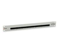 Equip Panel de conexión 25 puertos Cat3 19 pulgadas 1HE RDSI Gris claro