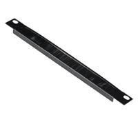 Equip Pasacables de 10" con Cepillo, 1U Negro