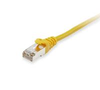Equip Patchkabel RJ45 Cat6A S/FTP (S-STP) PIMF 0,25 m Gelb 0,25 Meter