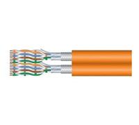 equip Pro - Bulkkabel - 500 m - SFTP -Cat,7 Rohkabel - halogenfrei, Robust - Orange, RAL 2003 Marca