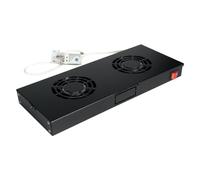 Equip Módulo de ventilador RAL9005 (ezf-2-b) - 19" 4 ventiladores para armarios de servidor