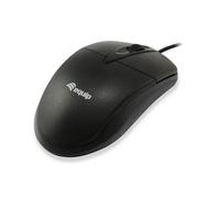 Equip Ratón Life 2 botones óptico USB 1000 DPI Negro